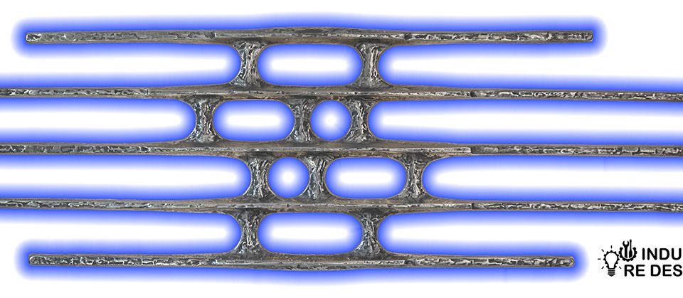 Brutalistisch Muur Object